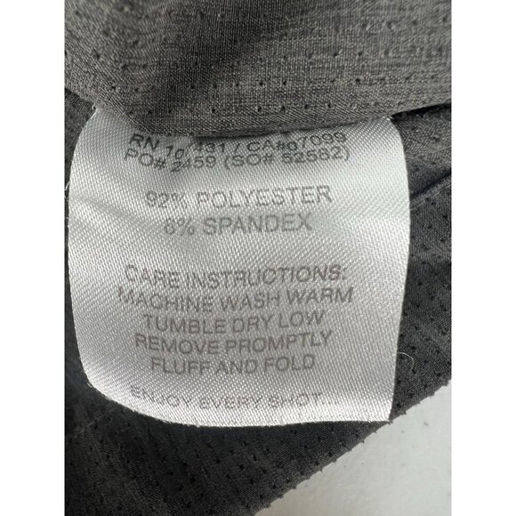 Linksoul L Gray Quarter-Zip Hooded Golf Pullover - Picture 8 of 10